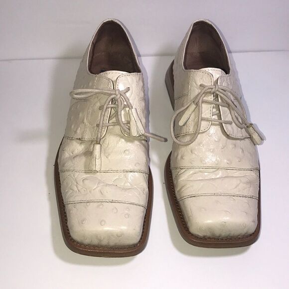 Giorgio Brutini Vintage Leather Tassel Loafers - Picture 6 of 7